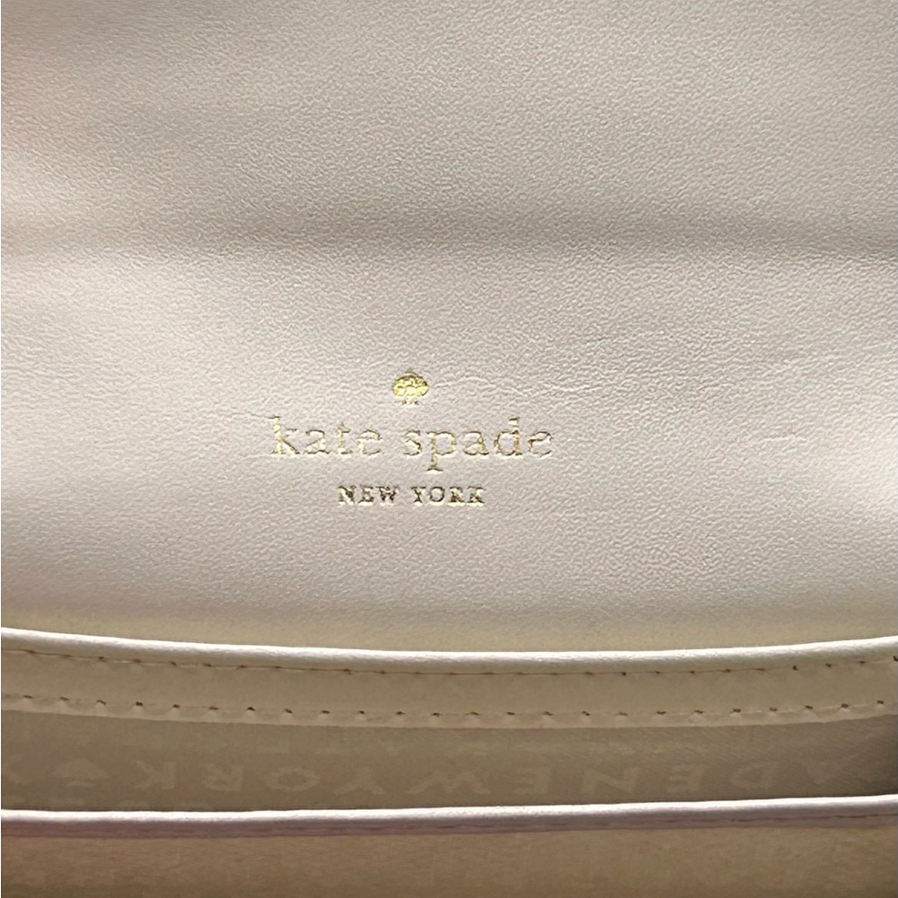 Kate Spade Cedar Street Aqua Blue Small Bi-fold Wallet 4.5” x 3.5” - Picture 10 of 11